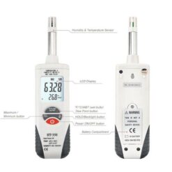 Máy đo nhiệt độ và độ ẩm Hti HT-350 (Độ chính xác cao, màn hình LCD lớn) 12 may do nhiet do va do am hti ht 350 do chinh xac cao man hinh lcd lon 198 it1h