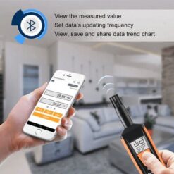 Máy đo nhiệt độ và độ ẩm HTI HT-801 17 may do nhiet do va do am hti ht 801 17 ltfg