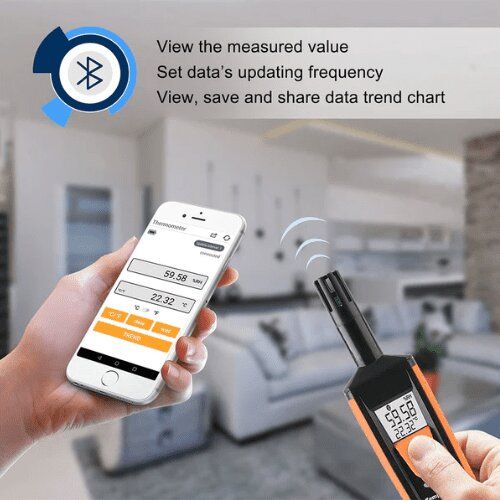 Máy đo nhiệt độ và độ ẩm HTI HT-801 10 Máy đo nhiệt độ và độ ẩm HTI HT-801 - Ảnh 7