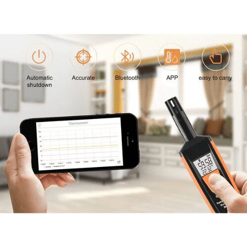 Máy đo nhiệt độ và độ ẩm HTI HT-801 9 Máy đo nhiệt độ và độ ẩm HTI HT-801 - Ảnh 6