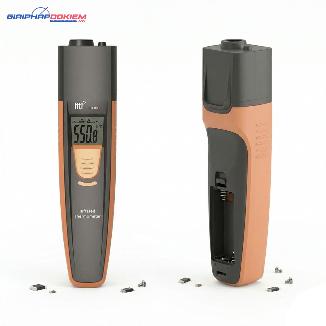 Nhiệt kế hồng ngoại Bluetooth Hti HT-806 4 Nhiệt kế hồng ngoại Bluetooth Hti HT-806 - Ảnh 2