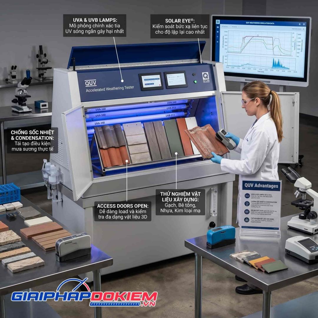 TOP 5 Máy Test Vật Liệu Xây Dựng Ngoài Trời Hãng Q-LAB Tốt Nhất 16 Máy test vật liệu xây dựng ngoài trời hãng Q-LAB