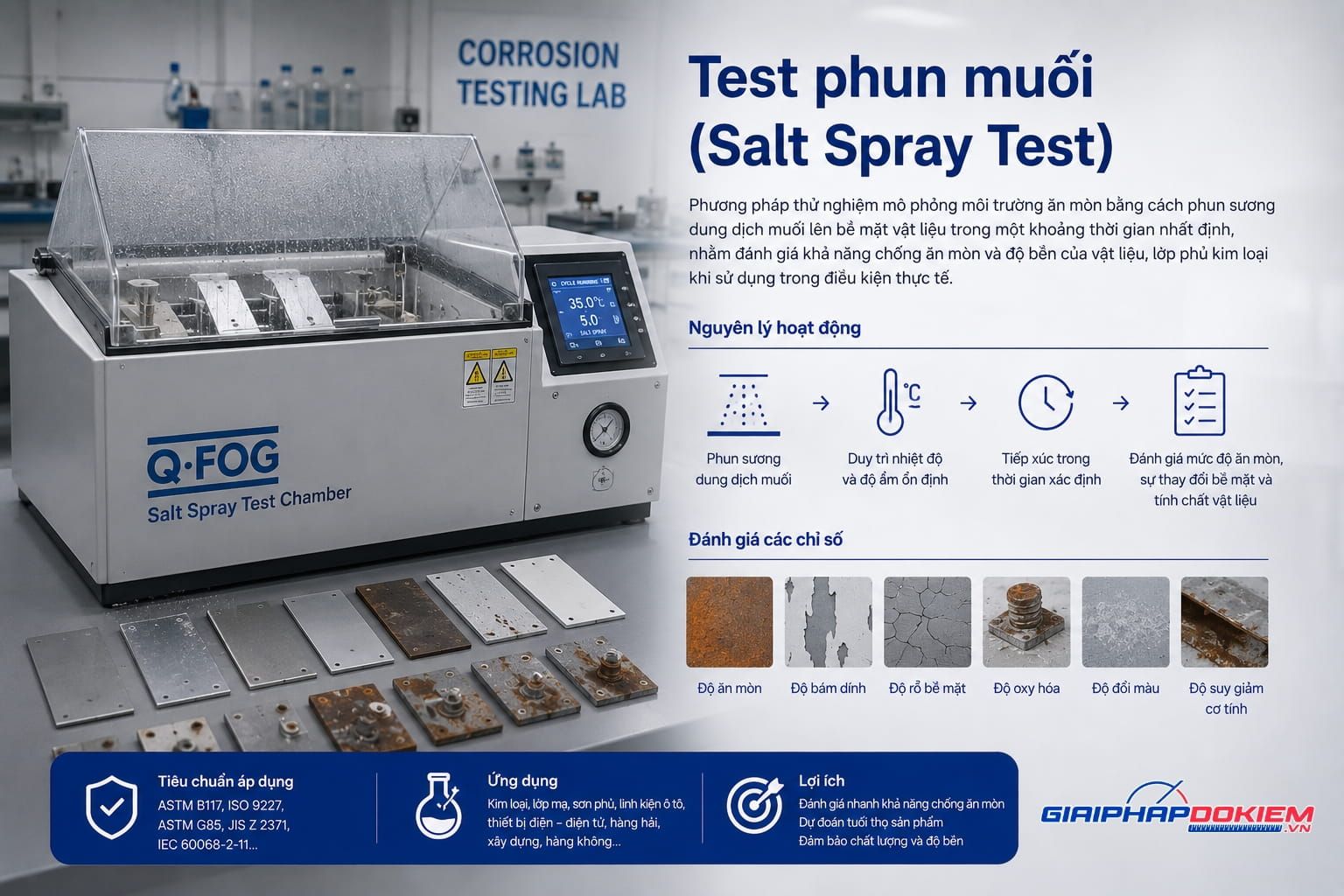 7 Phương Pháp Test Lão Hóa Vật Liệu Phổ Biến & Tiêu Chuẩn Mới Nhất 13 Các phương pháp test lão hóa vật liệu
