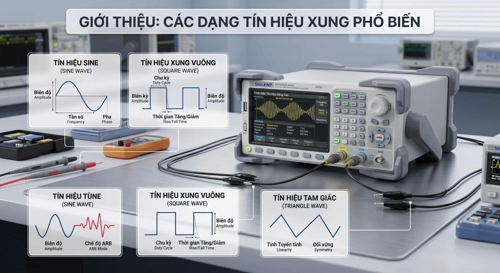 Bộ nguồn máy phát xung