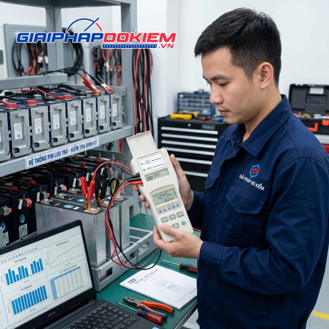 Thiết bị đo kiểm tra ắc quy và pin