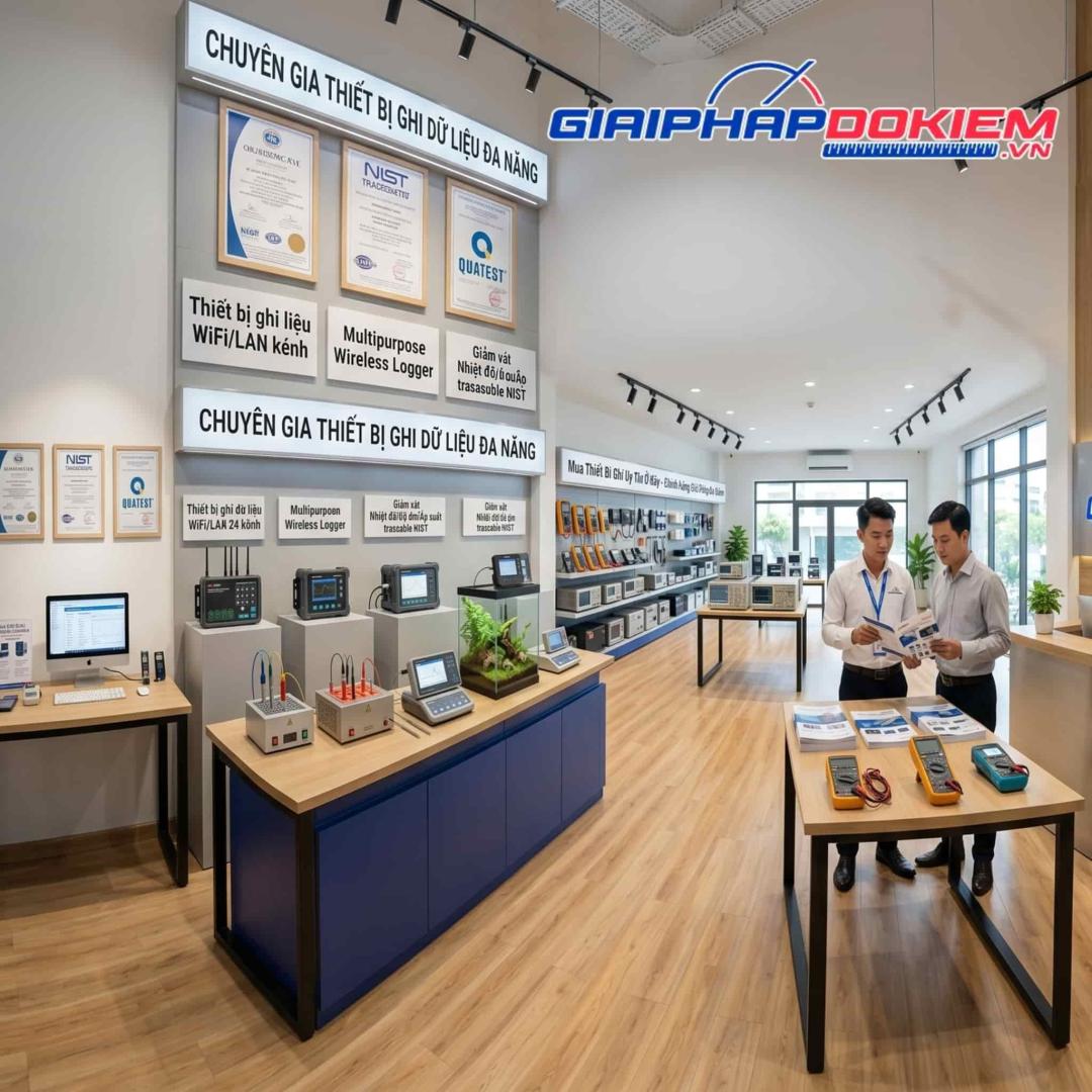 Giải Pháp Đo Kiểm - Nhà phân phối thiết bị ghi dữ liệu đa năng chính hãng uy tín