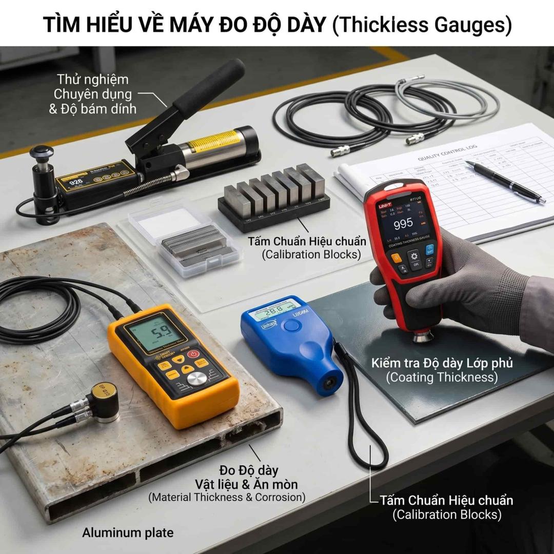 Giới thiệu máy đo độ dày