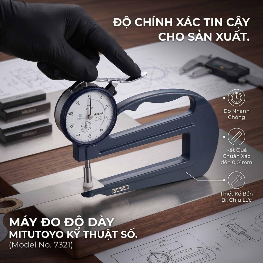 Máy đo độ dày cơ khí