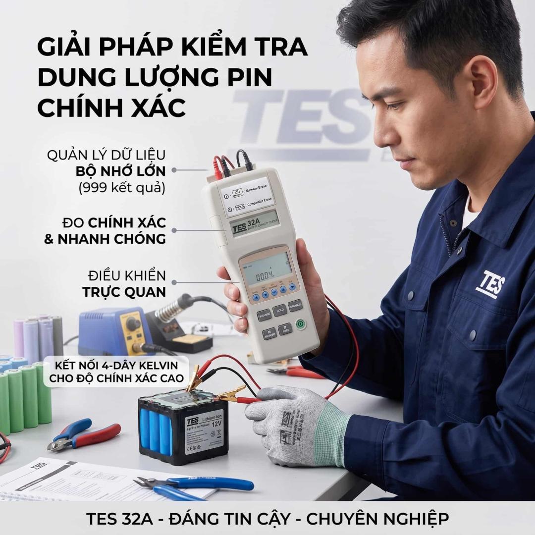 Thiết bị đo kiểm tra ắc quy và pin