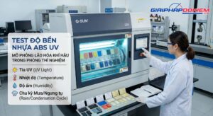 Test Độ Bền Nhựa ABS UV Q-LAB Theo ASTM G154: Quy Trình & Đánh Giá 1 Giới thiệu về giải pháp test độ bền nhựa ABS UV Q-LAB