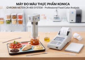 TOP 5 Máy Đo Màu Thực Phẩm KONICA Chuyên Dụng & Nơi Mua Uy Tín 3 Giới thiệu máy đo màu thực phẩm KONICA