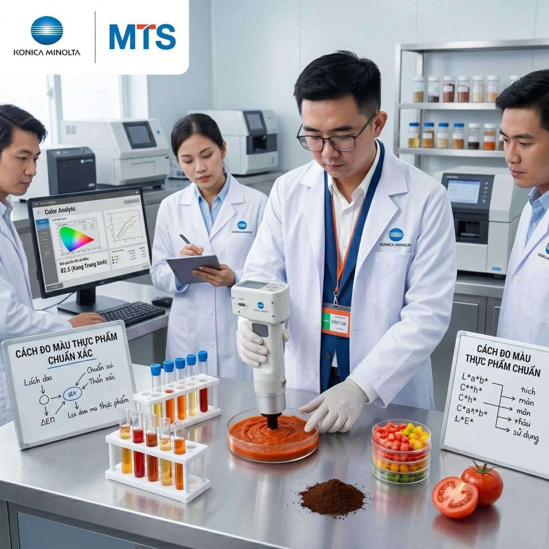 TOP 5 Máy Đo Màu Thực Phẩm KONICA Chuyên Dụng & Nơi Mua Uy Tín 16 Hướng dẫn sử dụng máy đo màu thực phẩm KONICA chi tiết, đầy đủ