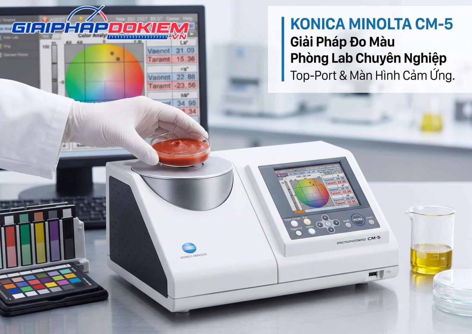 TOP 5 Máy Đo Màu Thực Phẩm KONICA Chuyên Dụng & Nơi Mua Uy Tín 15 Máy đo màu thực phẩm KONICA