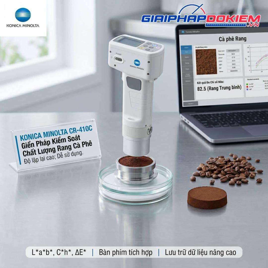 TOP 5 Máy Đo Màu Thực Phẩm KONICA Chuyên Dụng & Nơi Mua Uy Tín 14 Máy đo màu thực phẩm KONICA CR-410C