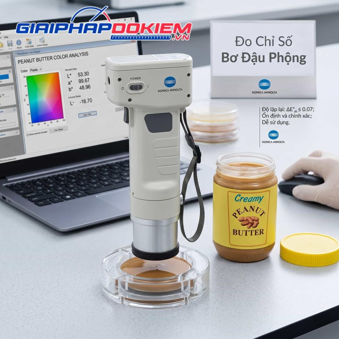 TOP 5 Máy Đo Màu Thực Phẩm KONICA Chuyên Dụng & Nơi Mua Uy Tín 11 Máy đo màu thực phẩm KONICA CR-410PB