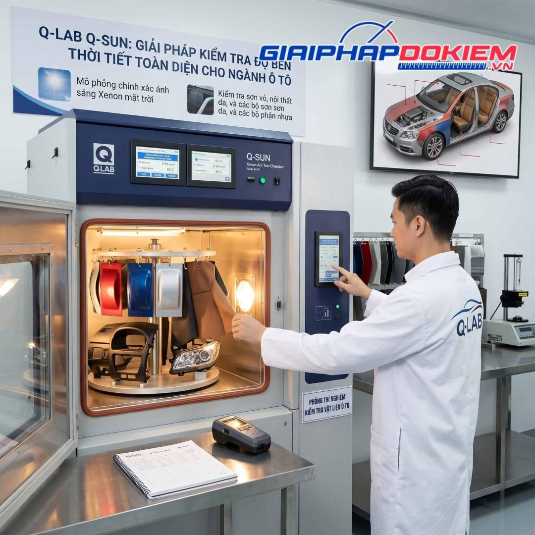 Weathering Test Cho Ô Tô Q Lab - Giải Pháp Thử Nghiệm Toàn Diện Mới Nhất 16 Weathering Test cho ô tô Q Lab