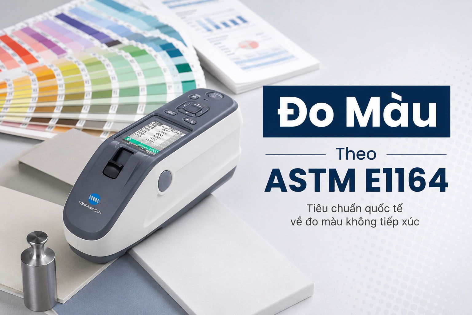 Đo Màu Theo ASTM E1164 Là Gì? Và Những Điều Cần Biết 19 Máy đo màu theo ASTM E1164 là gì