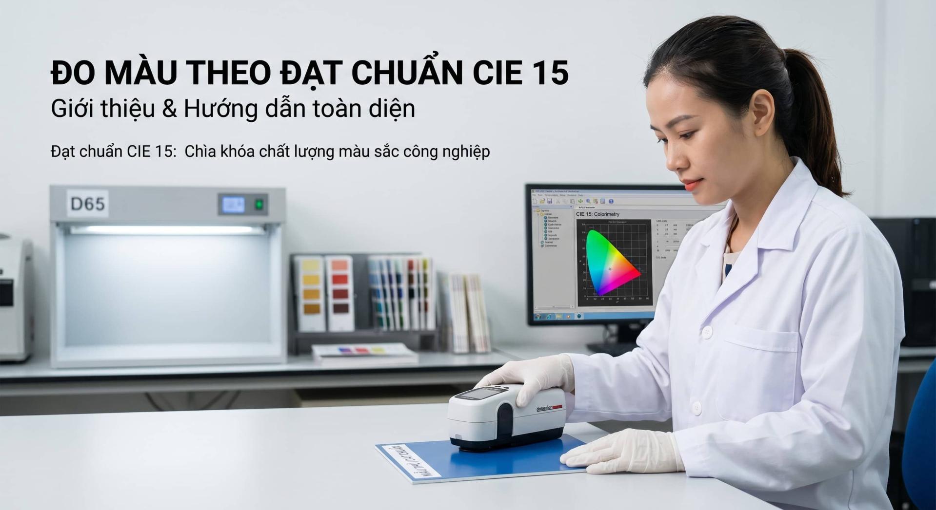 Đo Màu Theo Đạt Chuẩn CIE 15 Là Gì? Định Nghĩa, Quy Trình & Ứng Dụng 29 Đo màu theo đạt chuẩn CIE 15