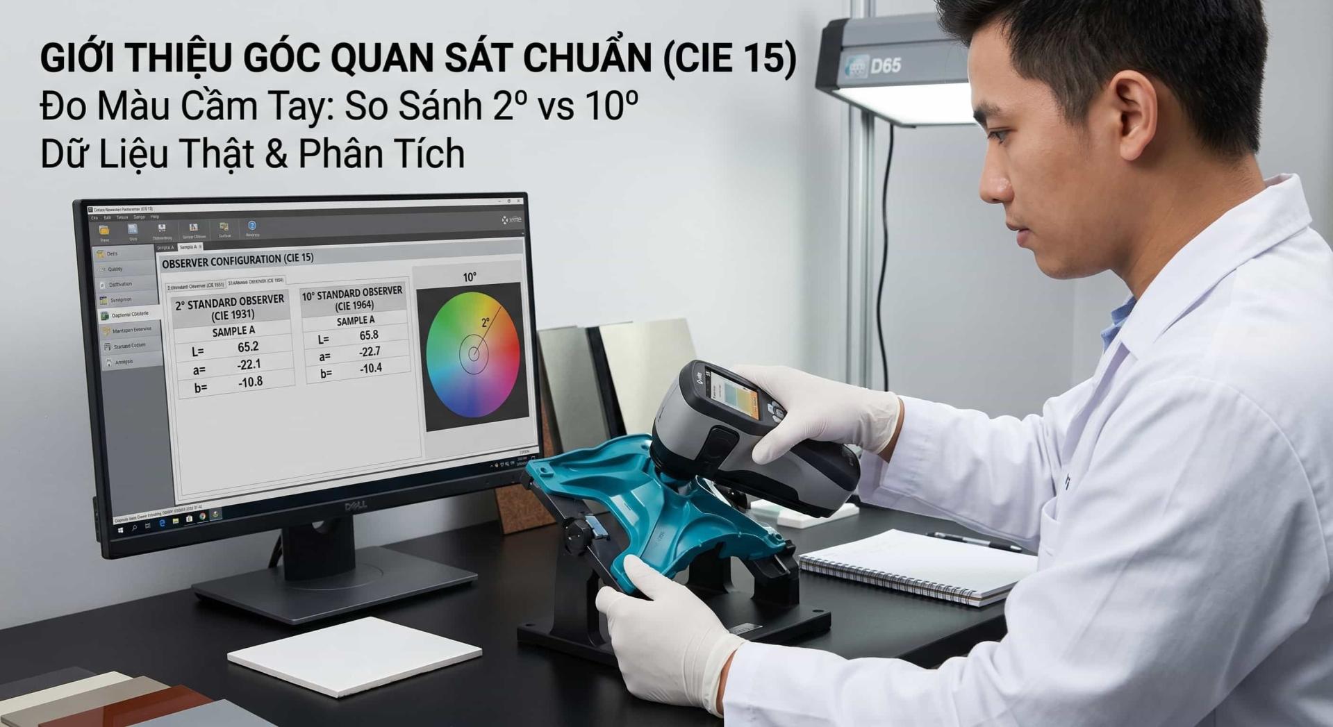 Đo Màu Theo Đạt Chuẩn CIE 15 Là Gì? Định Nghĩa, Quy Trình & Ứng Dụng 12 Đo màu theo đạt chuẩn CIE 15