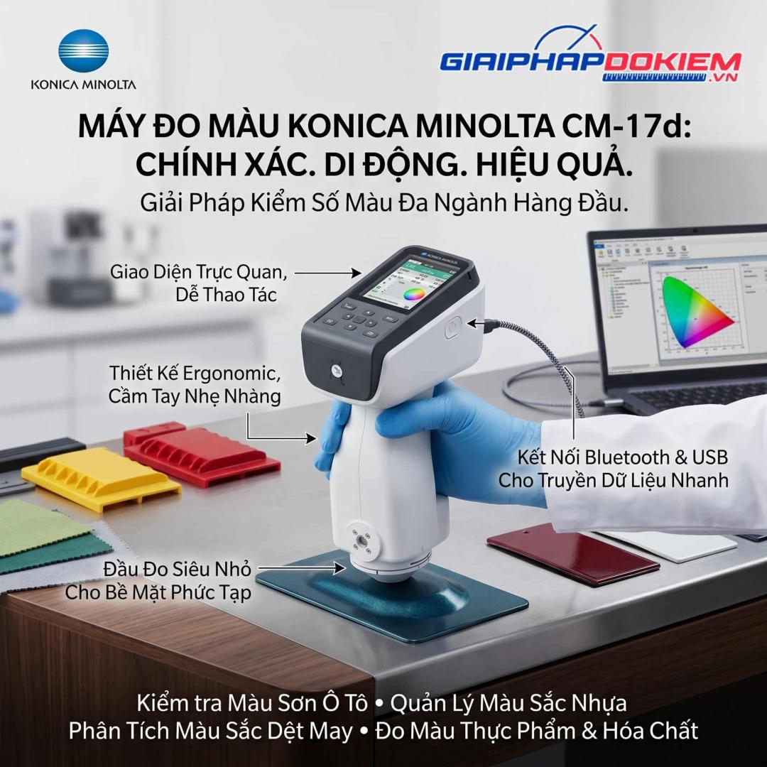 Máy Đo Màu KONICA Cầm Tay Nhỏ Gọn Đáng Mua Nhất Hiện Nay 14 Máy đo màu KONICA cầm tay nhỏ gọn