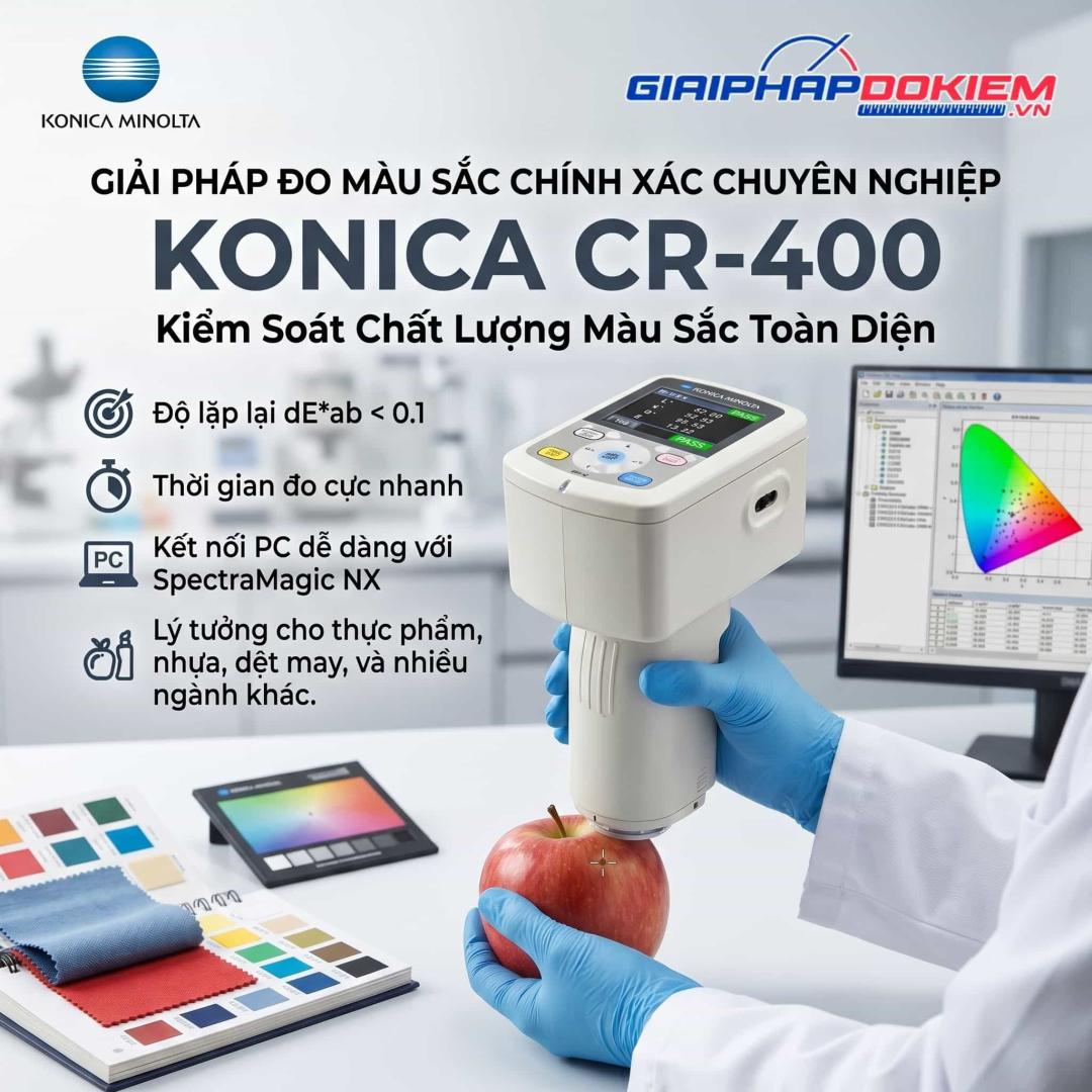 Máy Đo Màu KONICA Cầm Tay Nhỏ Gọn Đáng Mua Nhất Hiện Nay 12 Máy đo màu KONICA cầm tay nhỏ gọn