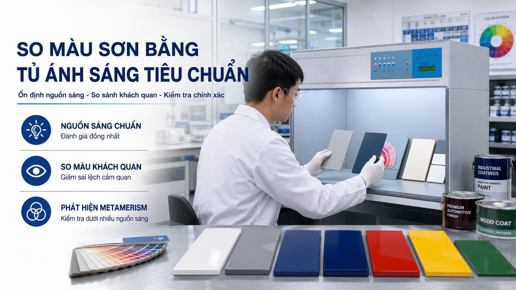 Các Phương Pháp Đo Màu Sơn Chuẩn Kỹ Thuật Trong Công Nghiệp 11 Giới thiệu về phương pháp đo màu sơn