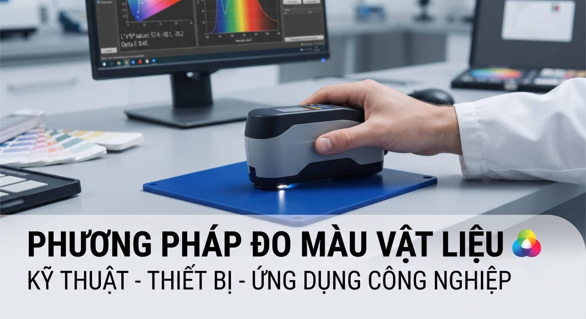 Phương Pháp Đo Màu Vật Liệu: Quy Trình, Thiết Bị Và Cách Lựa Chọn 48 Nguyên lý đo màu vật liệu