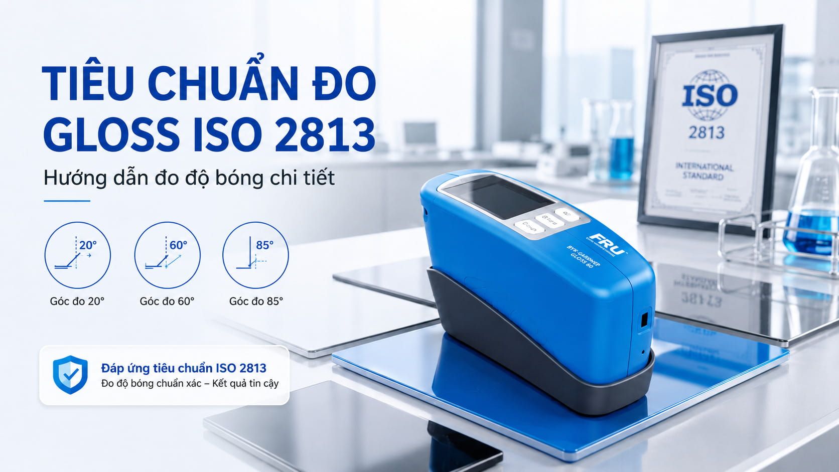 Tiêu Chuẩn Đo Gloss ISO 2813 Là Gì? Hướng Dẫn Đo Đọ Bóng Chi Tiết 8 Tiêu chuẩn đo gloss ISO 2813