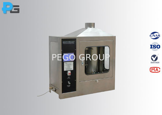 Máy thử nghiệm độ bắt cháy vật liệu xây dựng ISO11925-2 điều khiển PLC buồng đốt inox 1 Máy thử nghiệm độ bắt cháy vật liệu xây dựng ISO11925-2 điều khiển PLC buồng đốt inox