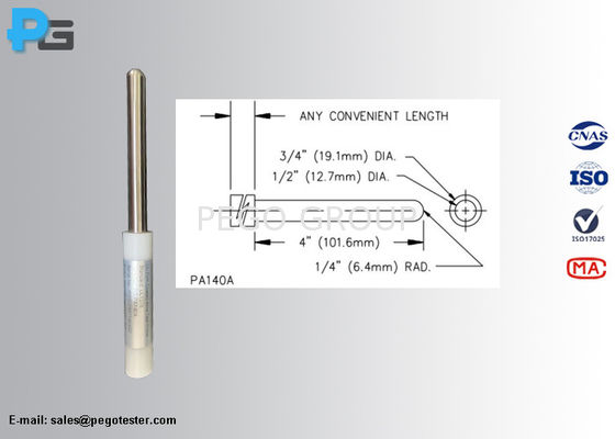 Ngón tay thử nghiệm tiêu chuẩn UL507 tay cầm nylon kiểm tra bộ phận mang điện 2 Ngón tay thử nghiệm tiêu chuẩn UL507 tay cầm nylon kiểm tra bộ phận mang điện