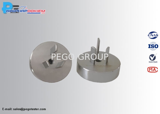 Thiết bị kiểm tra lực rút tối đa ổ cắm chuẩn AS/NZS3112 bằng thép tôi cứng 1 Thiết bị kiểm tra lực rút tối đa ổ cắm chuẩn AS/NZS3112 bằng thép tôi cứng