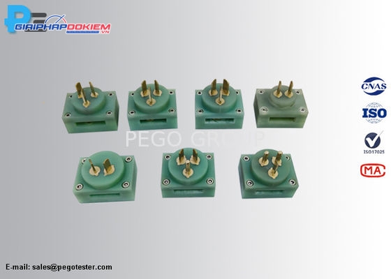 Phích cắm thử nghiệm chân đồng kiểm tra độ tăng nhiệt ổ cắm AS/NZS 2 Phích cắm thử nghiệm chân đồng kiểm tra độ tăng nhiệt ổ cắm AS/NZS