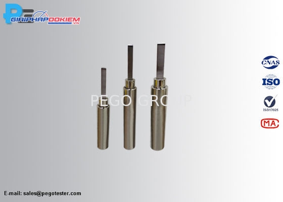 Chốt thử nghiệm lực rút kiểm tra tiếp điểm ổ cắm AS/NZS3112 Figure 3.10 2 Chốt thử nghiệm lực rút kiểm tra tiếp điểm ổ cắm AS/NZS3112 Figure 3.10