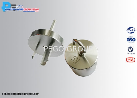 Dưỡng kiểm tra độ bền chịu lực ngang 3 chân AS/NZS 3112 Figure 3.6 2 Dưỡng kiểm tra độ bền chịu lực ngang 3 chân AS/NZS 3112 Figure 3.6