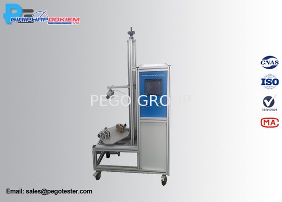Thiết bị thử nghiệm mô-men xoắn đèn treo IEC60598-1 điều khiển PLC dải đo 5Nm 1 Thiết bị thử nghiệm mô-men xoắn đèn treo IEC60598-1 điều khiển PLC dải đo 5Nm