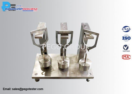 Thiết bị thử nghiệm ép lõm nhiệt độ cao 3 vị trí thử, lưỡi dao 0.7mm chuẩn IEC60811-508 3 Thiết bị thử nghiệm ép lõm nhiệt độ cao 3 vị trí thử, lưỡi dao 0.7mm chuẩn IEC60811-508