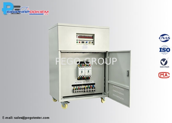 Bộ nguồn AC 5KV đến 400KV, 0-520V, 400Hz điều chỉnh được 1 Bộ nguồn AC 5KV đến 400KV, 0-520V, 400Hz điều chỉnh được