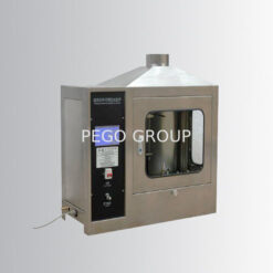 Máy thử nghiệm độ bắt cháy vật liệu xây dựng ISO11925-2 điều khiển PLC buồng đốt inox 4 pl130546966 iso11925 2 building material flammability tester plc control stainless steel combustion