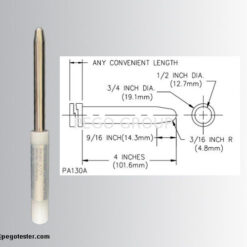 Que thử nghiệm khả năng tiếp cận UL theo chuẩn UL507 PA135A và UL1278 PA130A 5 pl156905271 ul accessability test probe as per ul507 pa135a and ul1278 pa130a