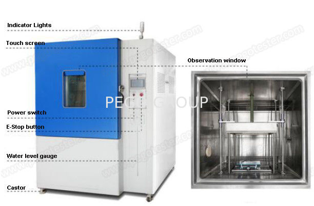 Buồng thử nghiệm sốc nước đá ISO 16750-4 cho hệ thống và linh kiện phương tiện đường bộ 5 Buồng thử nghiệm sốc nước đá ISO 16750-4 cho hệ thống và linh kiện phương tiện đường bộ - Ảnh 3