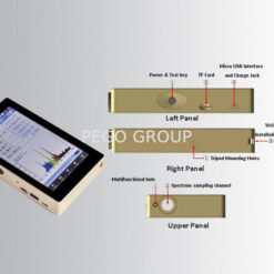 Máy đo quang phổ cầu tích hợp cầm tay ánh sáng khả kiến có chức năng đo Lux 5 pl20102228 visiable portable integrating sphere spectrophotometer with lux test function