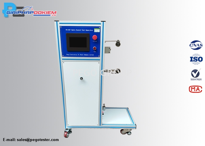 Máy thử tải giật cáp điện tiêu chuẩn IEC60227 tải 0.5KG chiều cao rơi 0.5m 2 Máy thử tải giật cáp điện tiêu chuẩn IEC60227 tải 0.5KG chiều cao rơi 0.5m - Ảnh 2
