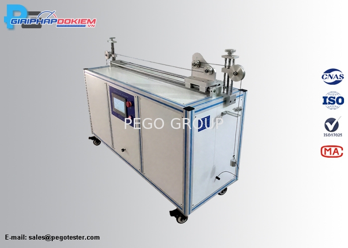 Máy kiểm tra độ uốn cáp tiêu chuẩn IEC60245-2 và IEC60227-1 tốc độ 0.33m/s 3 Máy kiểm tra độ uốn cáp tiêu chuẩn IEC60245-2 và IEC60227-1 tốc độ 0.33m/s - Ảnh 2