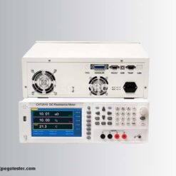 Máy đo điện trở DC dải đo 0.01uΩ-10MΩ dòng thử tối đa 10A màn hình LCD 4 pl210947268 dc resistance meter with 0 01u 10m range and 10a max test current featuring lcd screen and buttons