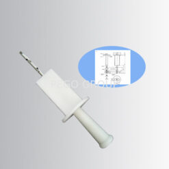 Đầu dò ngón tay thử nghiệm chuẩn IEC 62196 có đèn báo 42V dài 80±0.2mm 5 pl213993958 iec 62196 compliant test finger probe with 42v electric indicator and 80 0 2mm finger length