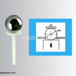 Đầu dò thử nghiệm Probe A quả cầu thép 50mm cho cấp bảo vệ IP1X 6 pl21692559 50mm steel sphere ingress protection test equipment test probe a for ip1x accessiblity