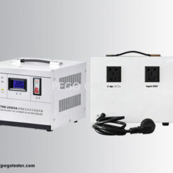 Máy ổn áp 2KVA điện áp vào 180-300V, độ ổn định ±3% 4 pl218521942 2kva power capacity voltage stabilizer with 180 300v input voltage and 3 stability