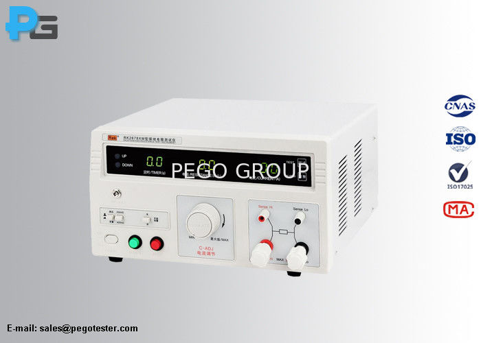 Máy đo điện trở tiếp địa an toàn điện 5~32A 10~600mΩ có chức năng cảnh báo 3 Máy đo điện trở tiếp địa an toàn điện 5~32A 10~600mΩ có chức năng cảnh báo - Ảnh 2