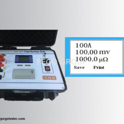 Máy đo điện trở tiếp xúc máy biến áp IEC62271 dòng đo 100A/200A/400A/600A DC 5 pl22391699 loop resistance tester transformer testing equipment iec62271 measurement current 100a 200a 400a 600a dc