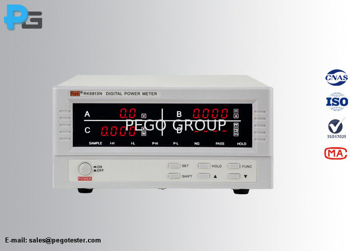 Máy đo thông số điện kỹ thuật số dòng cao 220V/50Hz có chức năng cảnh báo 3 Máy đo thông số điện kỹ thuật số dòng cao 220V/50Hz có chức năng cảnh báo - Ảnh 2